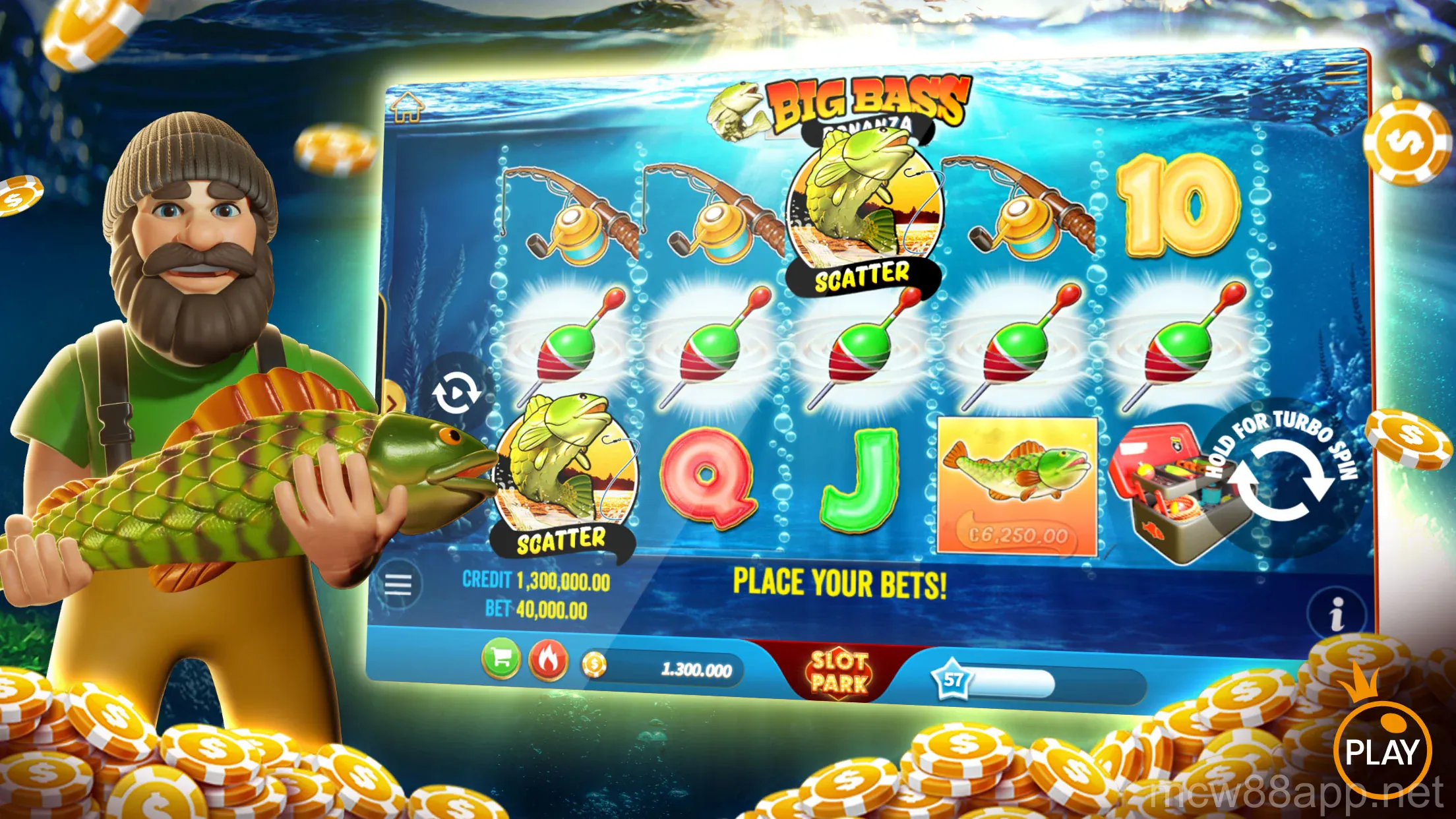 Màn hình tải ứng dụng mcw88